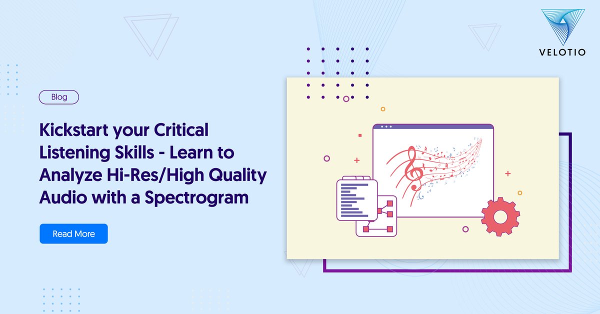 velotiotech's tweet image. Read the full blog here -&amp;gt; bit.ly/3EAayAh 
#media #audioquality #audiobasics #spectrogram
