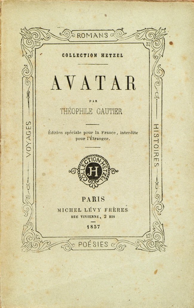 indiainherited's tweet photo. #1MonthToAvatar #avatar 

Did you know? French author Théophile Gautier published a novel by the same title in 1856. And the similarities don’t end there …👇 https://t.co/jwENcFqigh