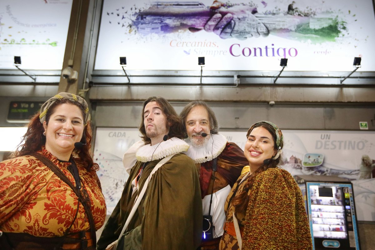 ¡Anímate a viajar en el Tren de Cervantes! 🚂

El 3️⃣ de diciembre se realizará el último trayecto del año y estás a tiempo de unirte al planazo de sábado 🙌 Viaje, visita y diversión asegurada 😉

Toda la info, aquí 📲 bit.ly/SubeteAlTrenDe…

📷: Rubén Gámez 

#AlcaláEnamora