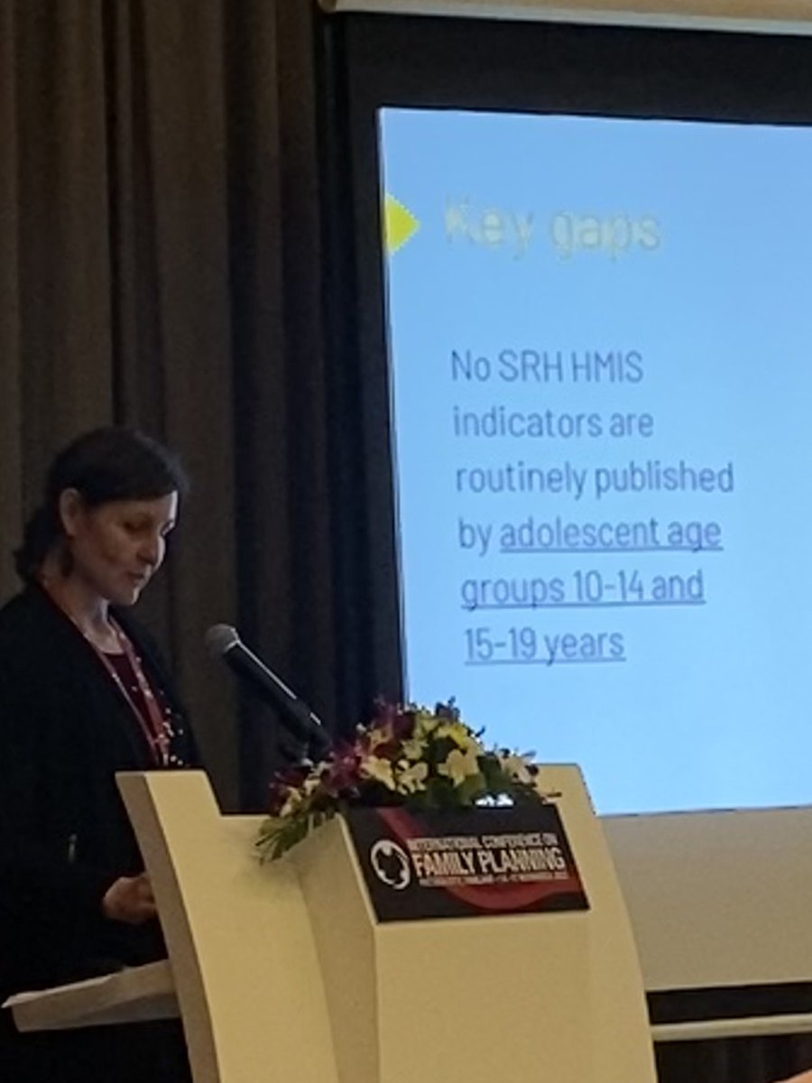 kellyldurrant's tweet photo. Zeshi Fisher speaking about SRHR in the Pacific “How can we improve services for adolescents if we have no data?” #Data #SRHR #ICFP2022 https://t.co/8PBcN0ONSG