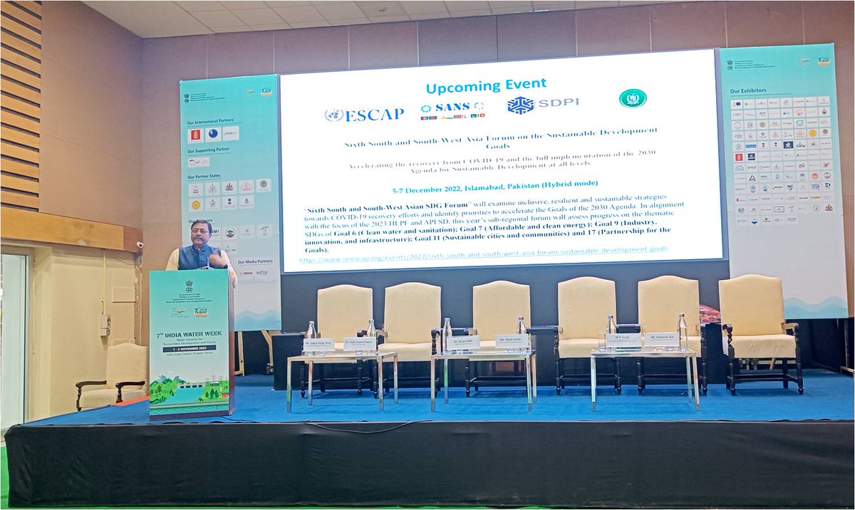 drarvindkumar1's tweet photo. Dear Friends to understand and assess the #SDG6 progress in India and South and other countries in the region #DrRajanSudeshRatna, #UNESCAPSSWA office gave a #technicalpresentation on #SDG6progress in #southandsouthwestAsiaregion.....read more https://t.co/NzosF5EOvi https://t.co/gacVrK09P8
