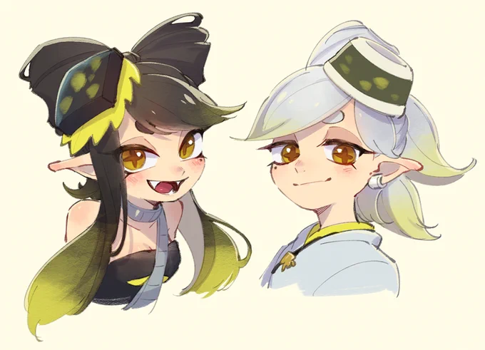 シオカラ、テンタ、すりみ(-1) 擬人化 