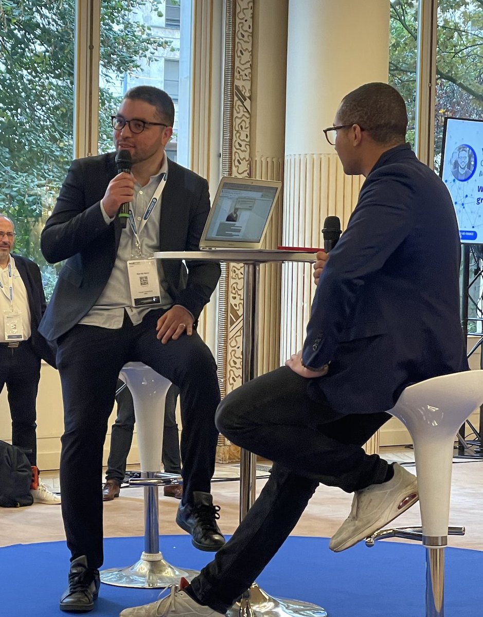 CCI_entreprises's tweet photo. #Workshop #BoostEvent
🗣 @youssefoudahman, co-fondateur de @meetmymama, nous parle de l'enrichissement de son #entreprise grâce au pouvoir de la différence : « l’enjeu est de re-questionner sa raison d’être » ! https://t.co/aystnOfo4v