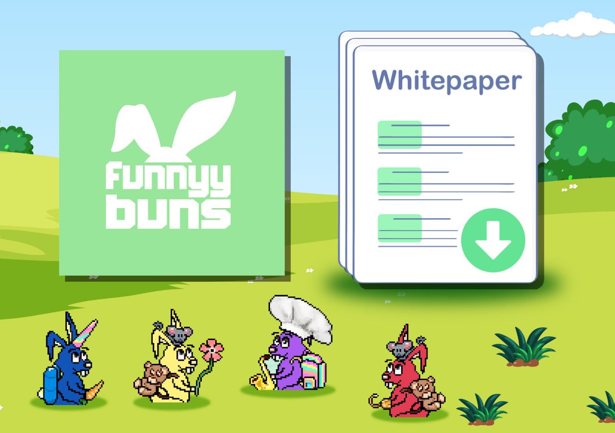 TheForestFamNFT's tweet photo. 🐰 Do you want to know more about the funnyybuns value propisitions &amp; what we are building? 

🥕 Throw those carrots in the air to celebrate the release of the official funnyybuns whitepaper!

https://t.co/TYZFTexp9Q https://t.co/3DqjtQvVKE