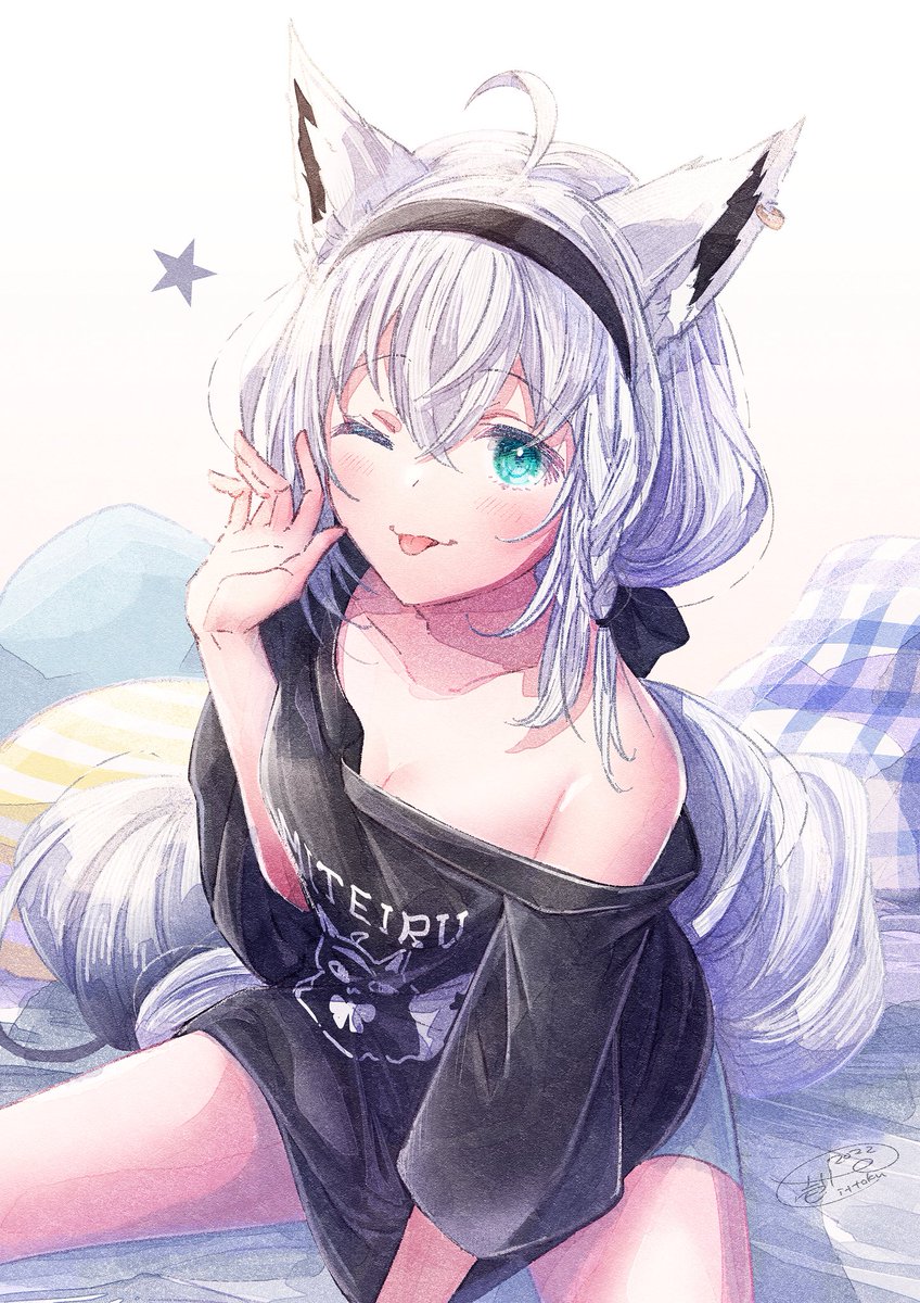 フブキ「ホロメンFA 再掲#できたてころね #TOWART #絵フブキ 」|壱十九 / illustratorのイラスト