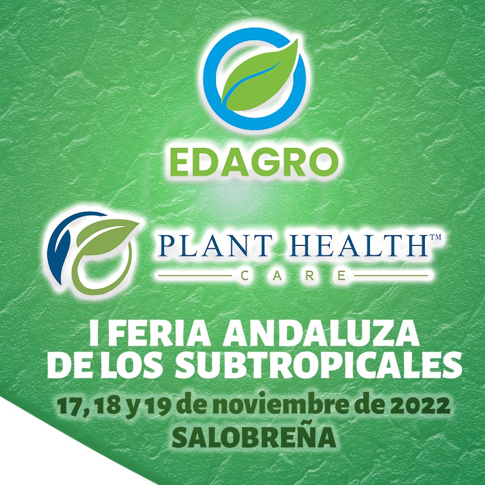 granadamas's tweet photo. Las empresas Edagro y Plant Health Care participan en la I Feria Andaluza de Subtropicales con un stand. Ambas empresas se centran en dar soporte a los agricultores en diversas áreas de especialización, como pueden ser productos biológicos naturales o la tecnologías del cultivo. https://t.co/e2hrpMy8hN