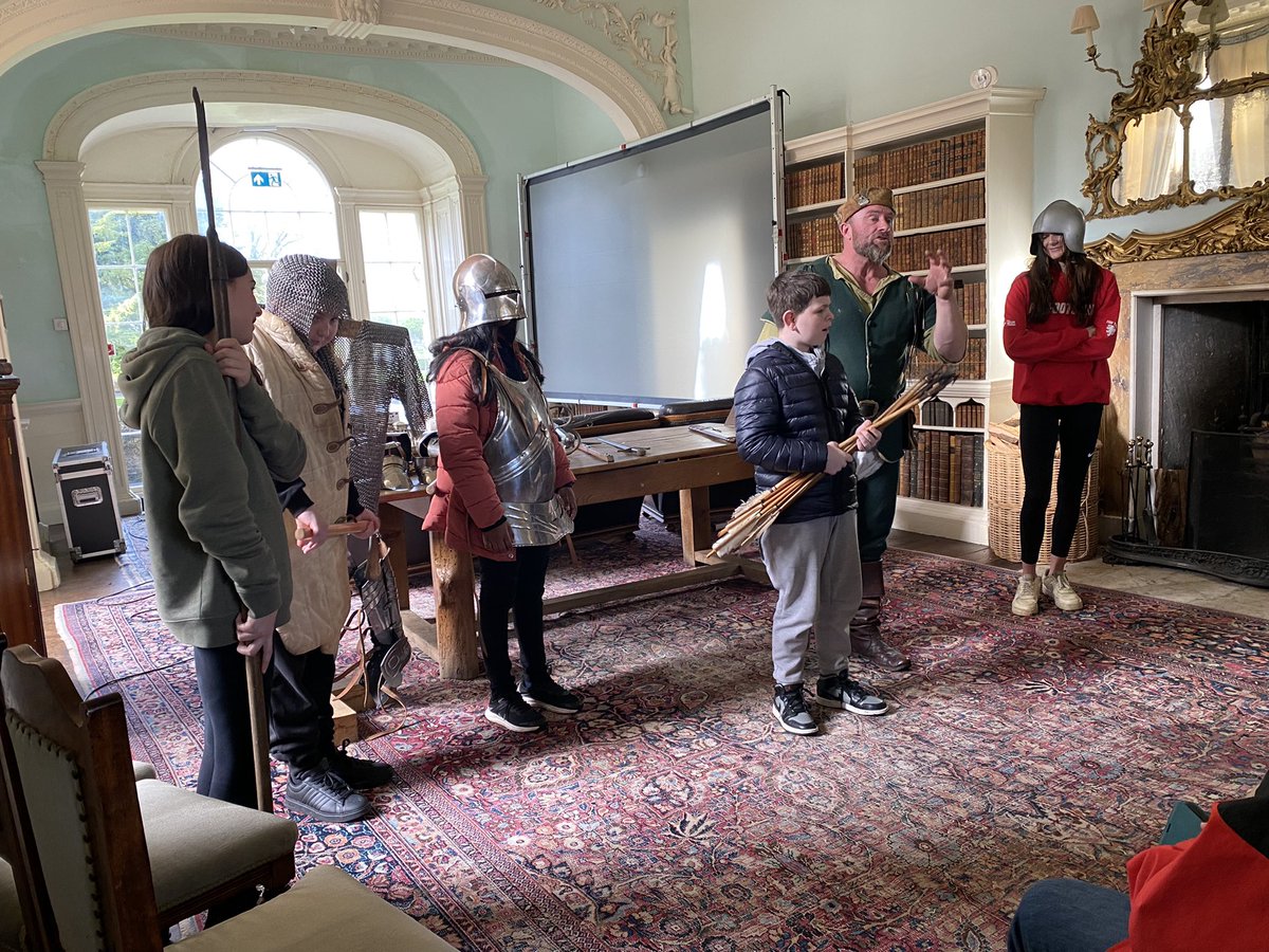 Absorbing the learning experience during medieval times at <a href="/fonmoncastle/">Fonmon Castle</a>  <a href="/BhhsHistory/">BCA History - BHHS campus</a>