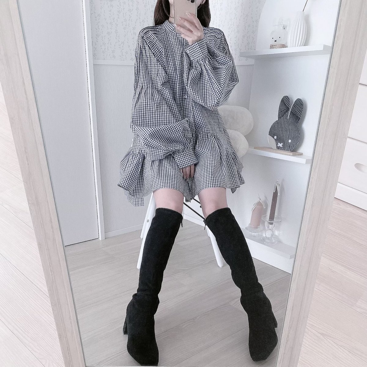 puniko___01's tweet photo. クラステラーのブラウスです♡#gifted
ショートパンツを履いてワンピ風に着るのがおすすめ！
🔗 https://t.co/O5NRt5mBnb https://t.co/ET6p2uNK0x