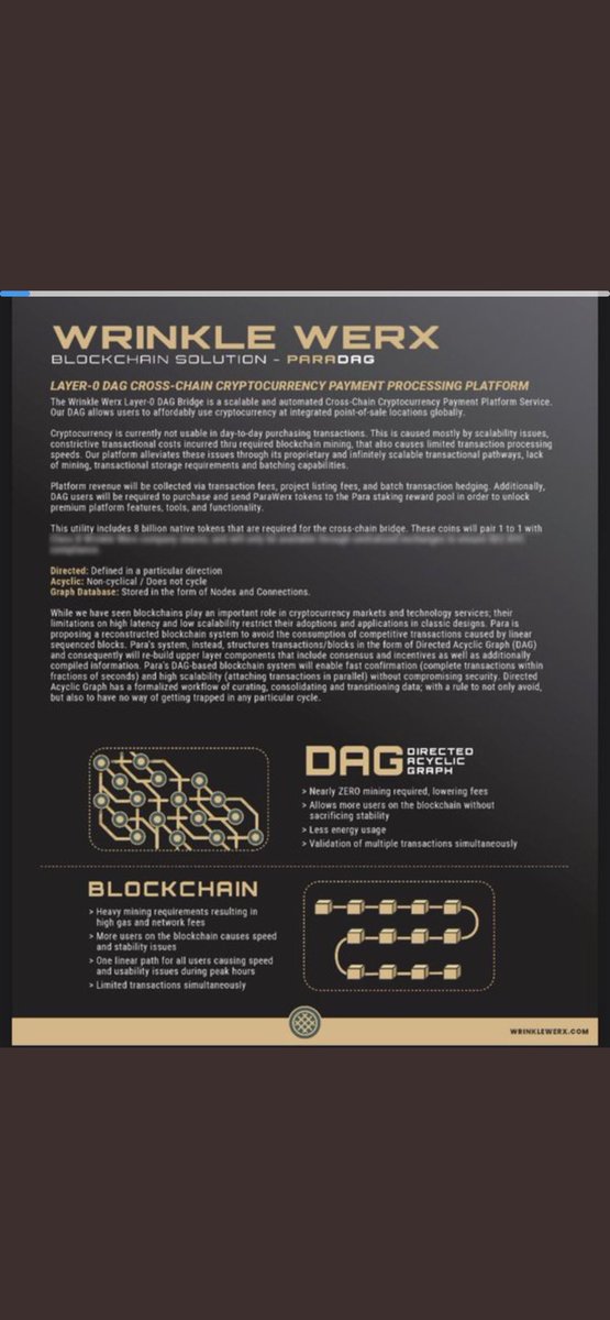 banker1537's tweet photo. @JakeGagain “Real World Use Case. The DAG bridge will allow for the large-scale use and adoption of approved cryptocurrency tokens and coins thru Point-of-Sale (POS) providers…”

Heads will turn. 
#ParaWerx #WrinkleWerx #DAG #defi #CryptocurrencyNews #cryptolyst https://t.co/H2ud52KOte