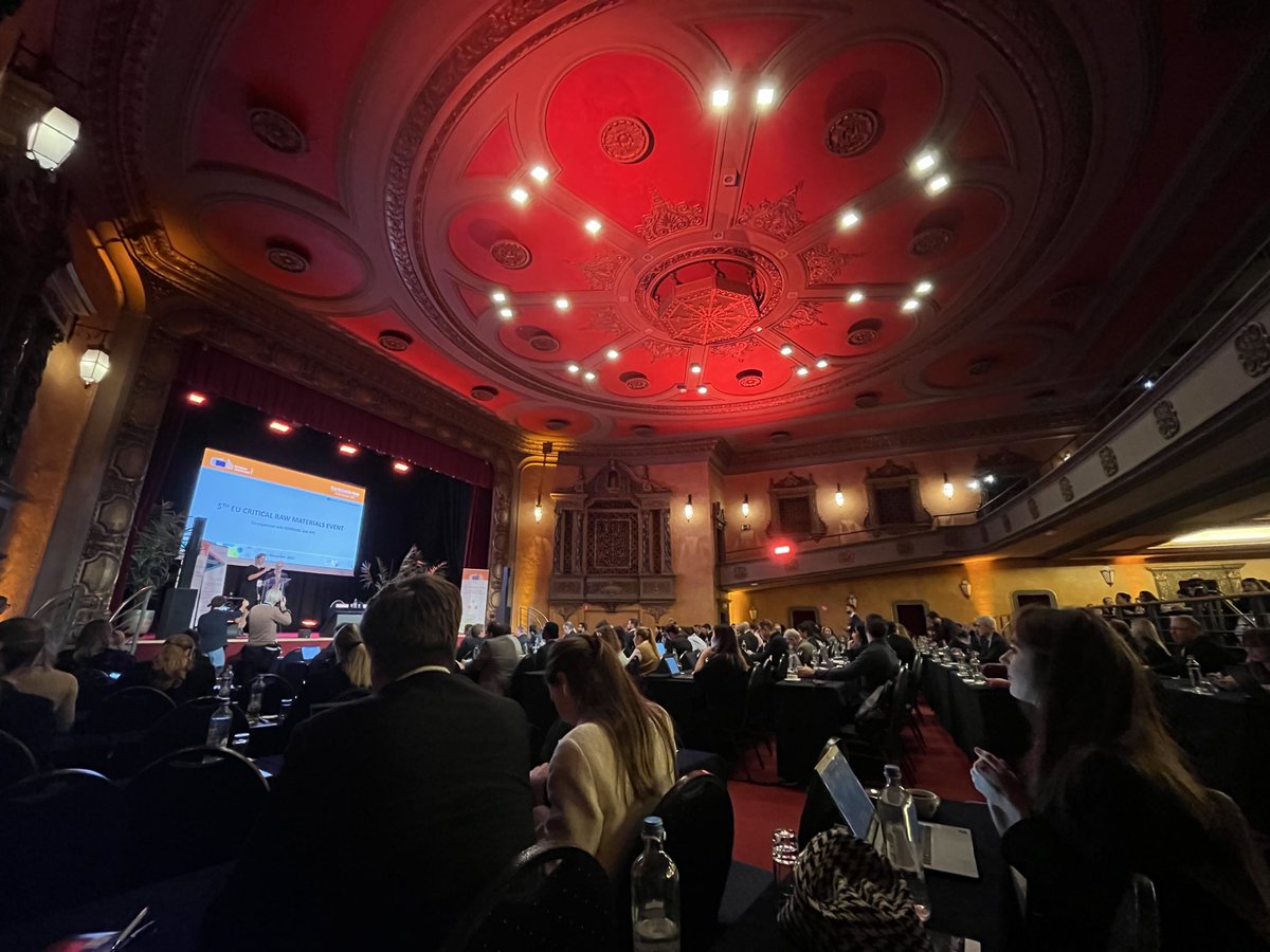 Today at EU #RawMaterialsWeek in Brussels: our colleague <a href="/carry_inga/">Inga Carry</a> attending the 9th Annual High-Level Conference of the European Innovation Partnership (#EIP) on raw materials
📺 Rewatch the live stream here: youtube.com/watch?v=MCQM8U…