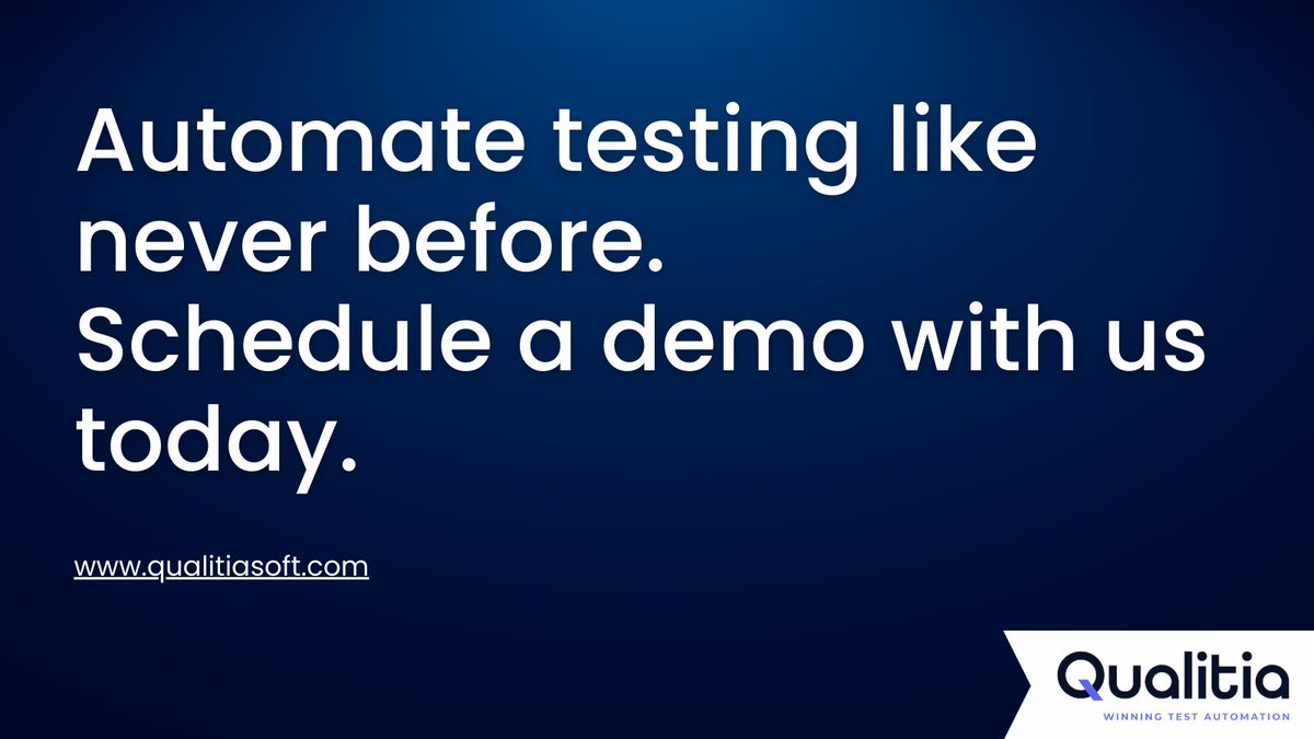 Qualitia Software tweet media