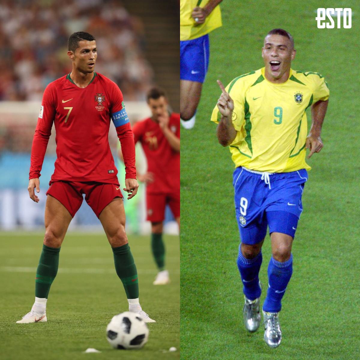 ¡Va una complicada! 😏

 ¿Quién es el mejor Ronaldo? 😱🤔

❤️ El 'Fenómeno' 

🔁 Mi Comandante