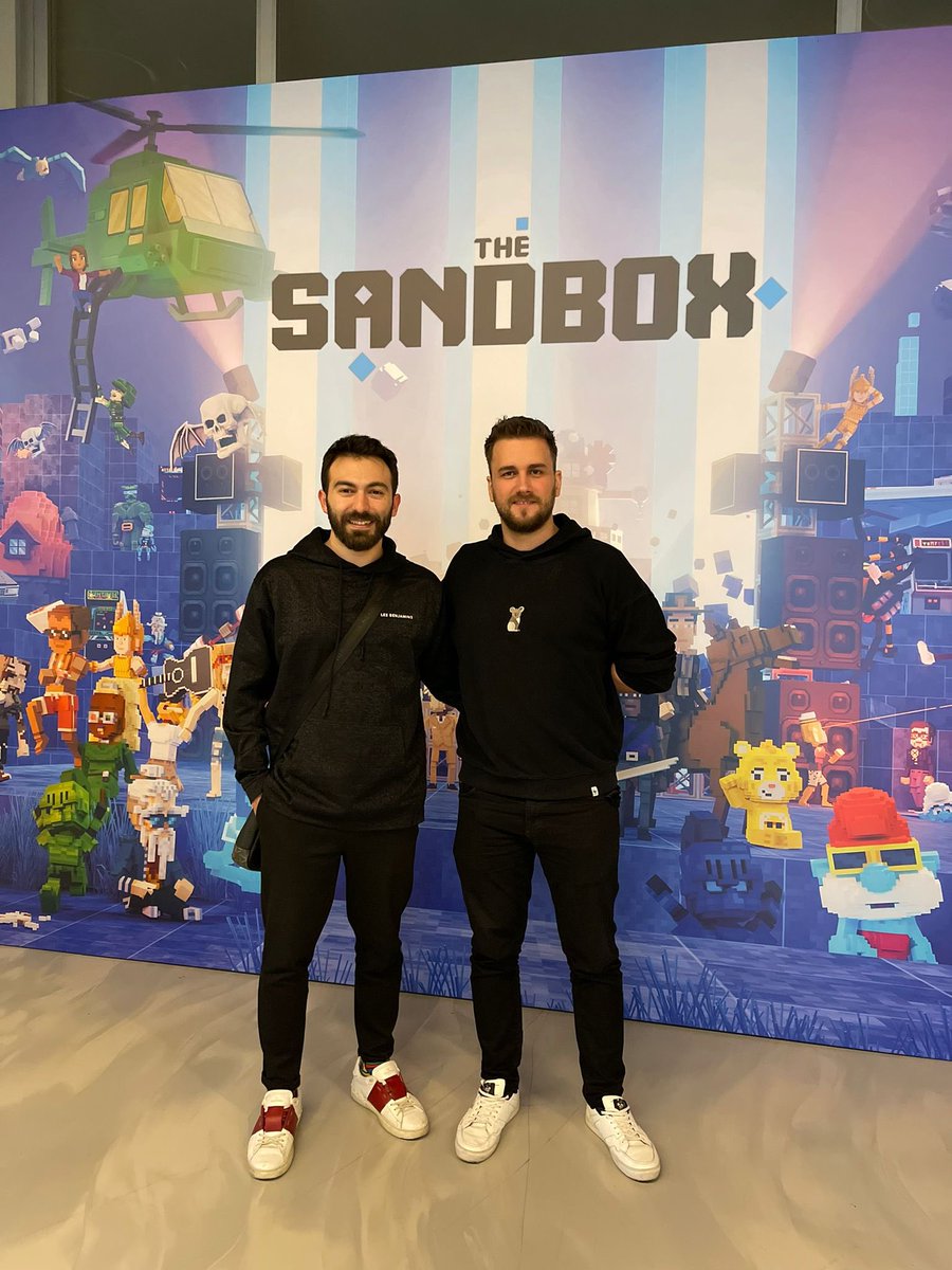 wearemetavision's tweet photo. Many thanks to @TheSandboxGame for inviting us to this special event! 🤝

We were proud to be there with our CEO @Furkan_y93 https://t.co/A0WSWoX25e
