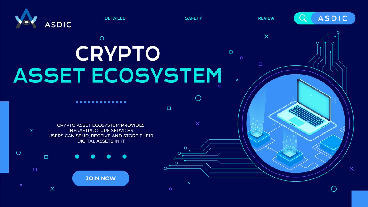Asdicbsc's tweet photo. The crypto-asset ecosystem provides infrastructure services.#AVE #TP🚀 https://t.co/u2no7R8mIH