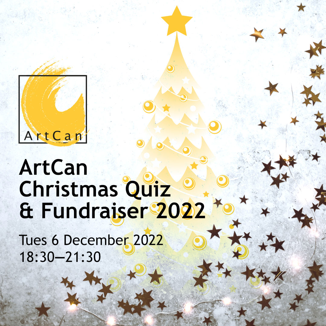 artcanorg's tweet photo. It's been three years since we were able to hold a Christmas fundraiser in person, so please join us for an evening of arty fun, helping to raise funds for our jam-packed programme in 2023... our 10th anniversary year! Tickets and info: https://t.co/GwHWJHIh47 💛
#ArtCanOrg https://t.co/8dI8xjMv7z