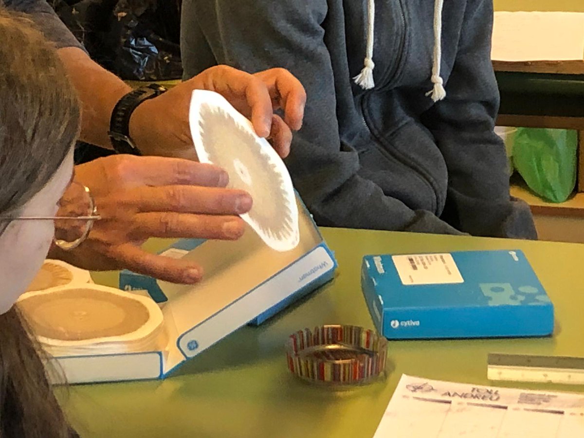 MontseSol17's tweet photo. ✅️ Taller Cromatografia d'aliments a l'@InsLaSerra a càrrec de Josep Ramon Sainz de la Maza #SC22CAT @IceUdl https://t.co/EKAQFZcgeP