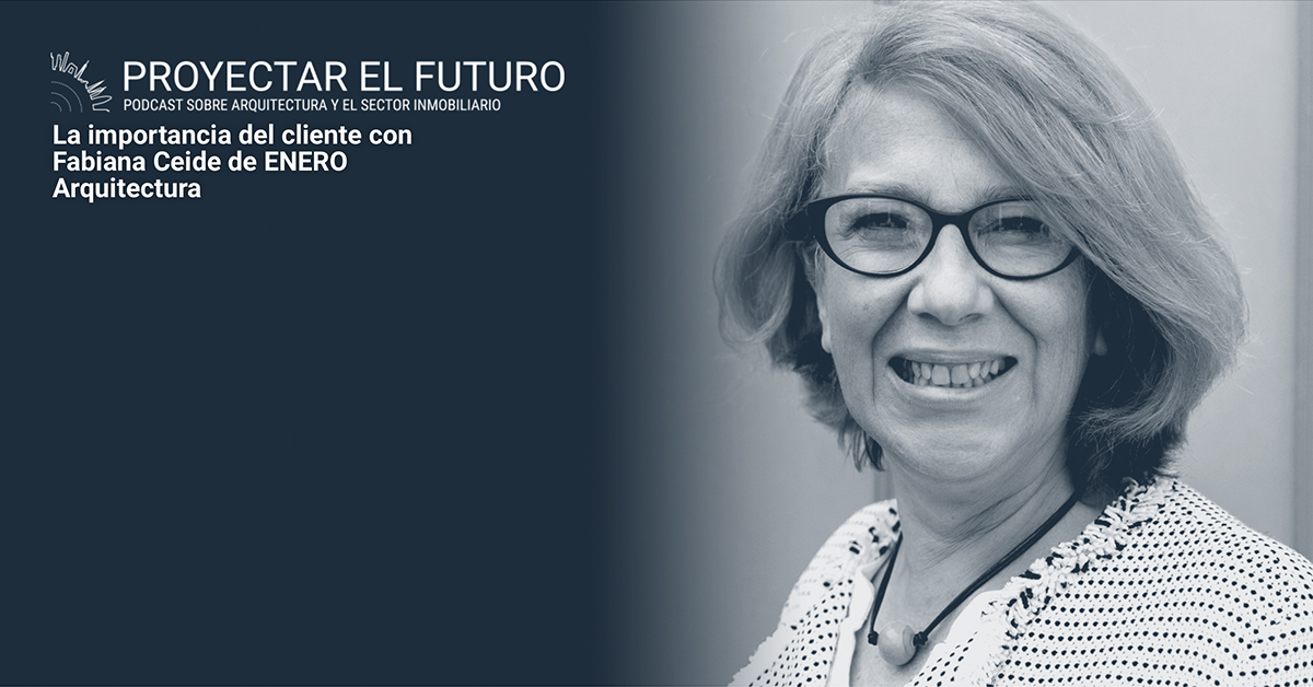 eneroarq's tweet photo. ¡No te pierdas el último episodio de #ProyectarElFuturo, #podcast sobre #arquitectura y el sector inmobiliario, que tiene como invitada a Fabiana Ceide, responsable de Desarrollo de Negocio y Comunicación de ENERO Arquitectura! @FabiCeide
>>> https://t.co/QEnyo2hmdG <<< https://t.co/PRFz754gxo