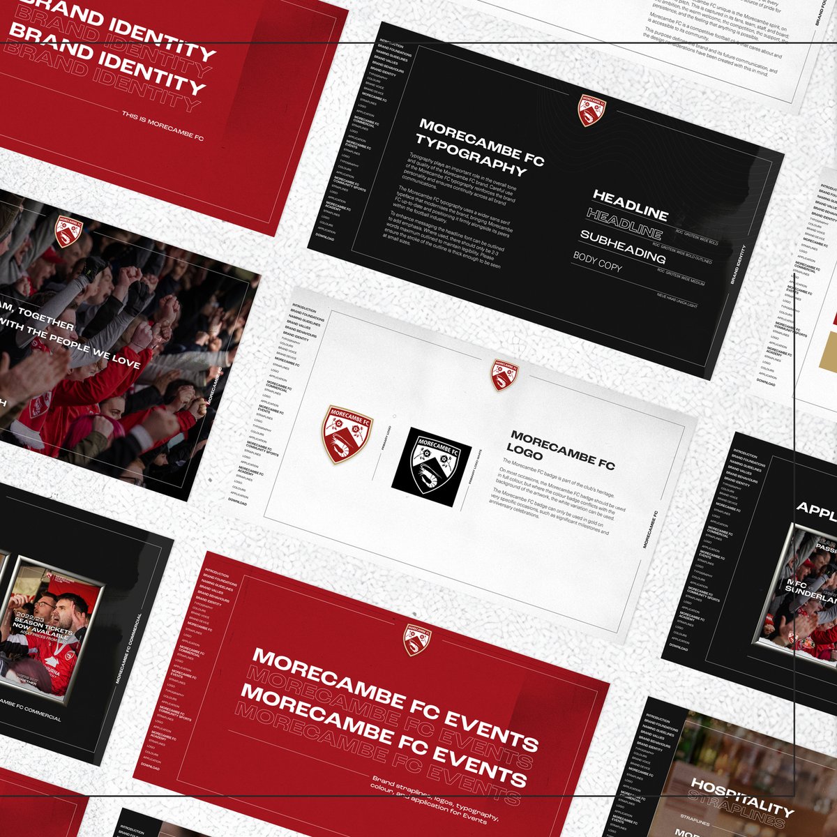 We’ve been working with @ShrimpsOfficial to refresh its verbal and visual brand and position the club alongside others in League One. The new brand is consistent across the club and its departments, creating a sense of deep-rooted partnership: twostories.studio/project/moreca…