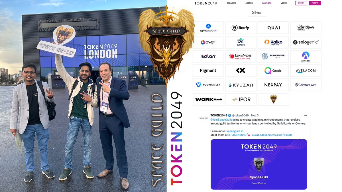 Howdy, Warriors &amp; Brawlers!

🔥<a href="/token2049/">TOKEN2049</a> London was a blast &amp; we're a proud sponsor!

💪Exchanging ideas from the leading voices in crypto widened our horizon so expect better judgement &amp; much wiser decisions for the Tribe!

🤝Let's Go Warriors &amp; Brawlers!
#TOKEN2049 #P2EGames