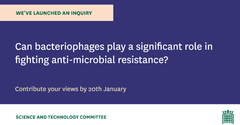 CommonsSITC's tweet photo. We have launched an inquiry looking at the potential of bacteriophages as an alternative to antibiotics. It is a result of the winning pitch for our #MyScienceInquiry. Deadline for submissions is Friday 20 January.
For more details & how to submit:
https://t.co/sKvcjPout1