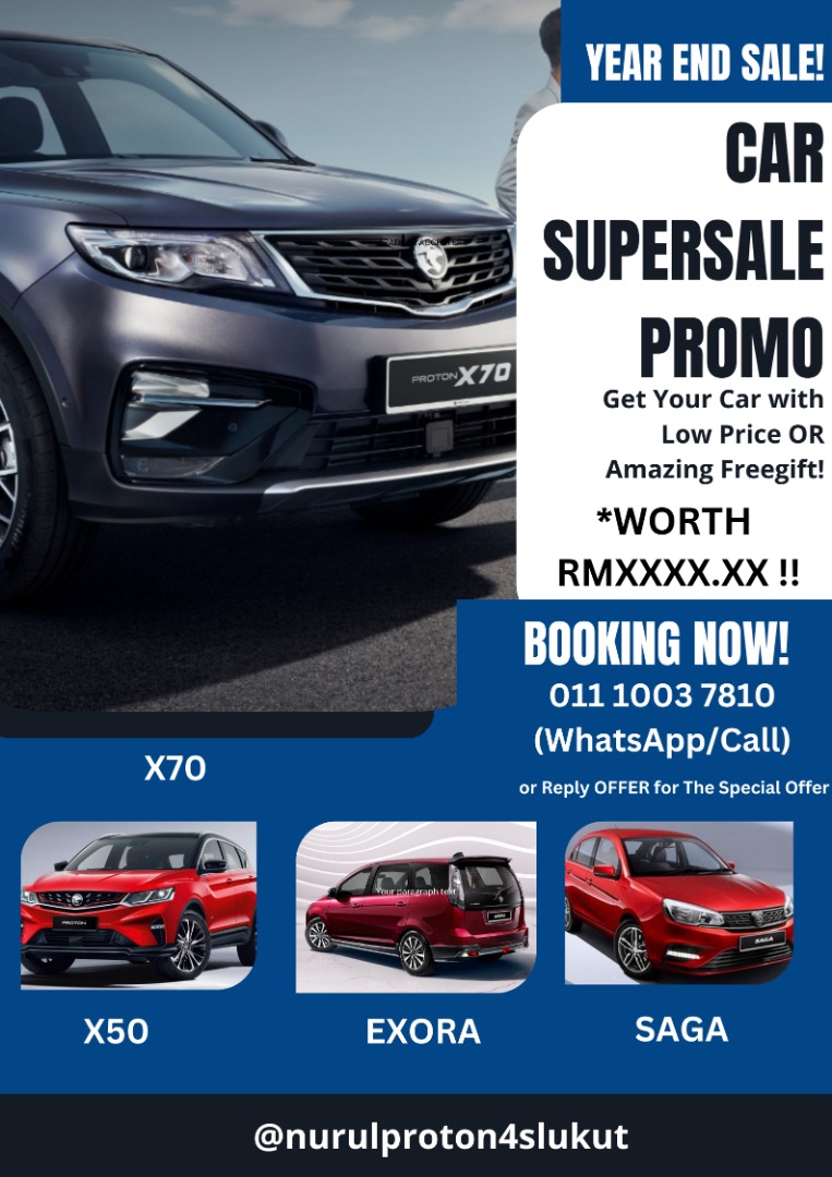 Diana_7697's tweet photo. Car Super Sale Promo 

Booking Now! 

011 1003 7810 https://t.co/1564W3uUQ2