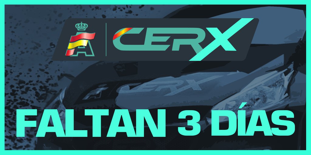 3️⃣ DÍAS...

La cuenta atrás sigue descontando horas y minutos para el 2º CERX Rallycross de Calafat ⌛

El salto del <a href="/CircuitCalafat/">Circuit Calafat</a> nos espera. ¿Preparado para despegar? 🚀

#CERX #Rallycross