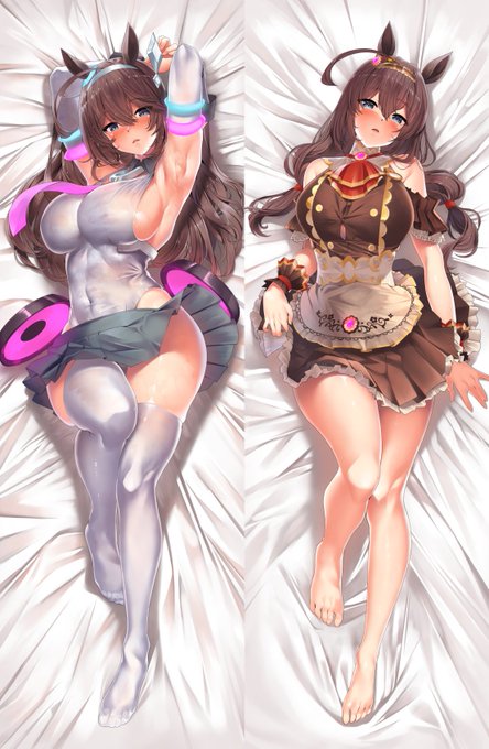 【告知】冬コミに向けて新作抱き枕カバーの予約を開始いたしました
また、過去のグッズも再販いたします🧸🎊🎉✨

夏コミで販売しました新刊セット、グッズ各種も委託販売しております👏🐴
#コミケ #コミケ101 #ウマ娘

予約・グッズ🐪
→https://t.co/3EbAPb9oHB
新刊🍈→https://t.co/hEhogovGOz 