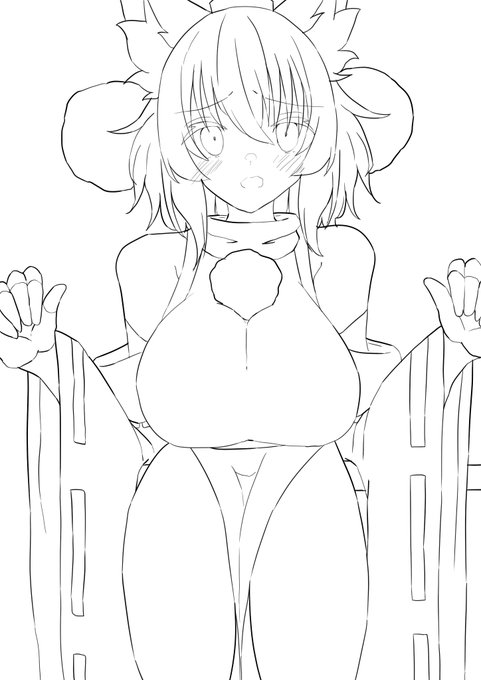 線画を終えた。 