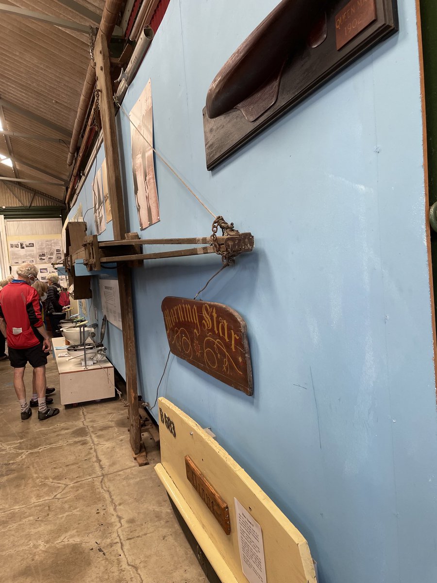 MuseumBroads's tweet photo. #museum30 day 16 #uniqueobject - our wonderful ice yacht - it’s massive & a real gem of construction #makeitstalham #reopeningmarch2023 https://t.co/CsUYI6jHoM