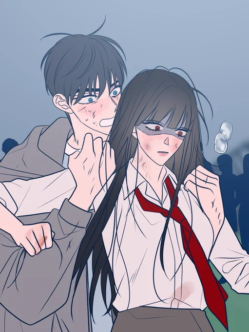 <쓰레기는 쓰레기통에!>40화 오픈 되었습니다.쿠키로는 44화까지 오픈하실 수 있어요~아영이와 우빈이 에피소드는 전반적으로 많이 싸웁니다... (선지 어시님 : 제발 그만 싸워)이번주도 감기 조심하시고 행복한 한 주 되세요~~><(수험생 독자분들 화이팅!!) 