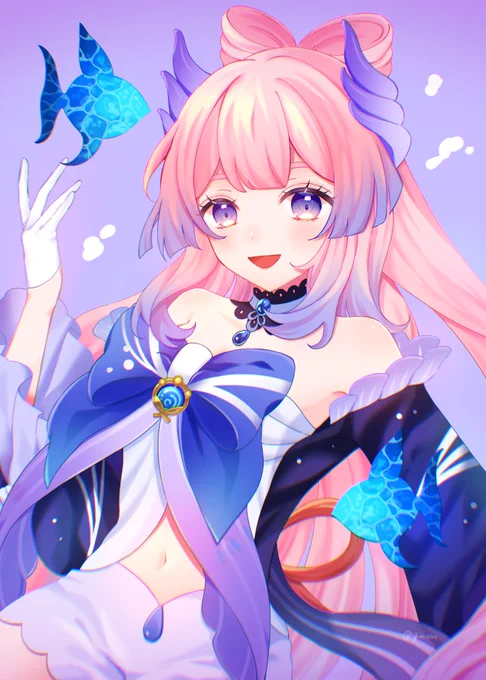 最近始めました珊瑚宮さんかわいい#原神  