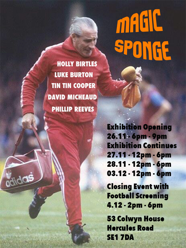 POWER DOWN Private view this Friday 6-9PM &amp; exhibition MAGIC SPONGE information - mailchi.mp/1730a81f5a6d/u…