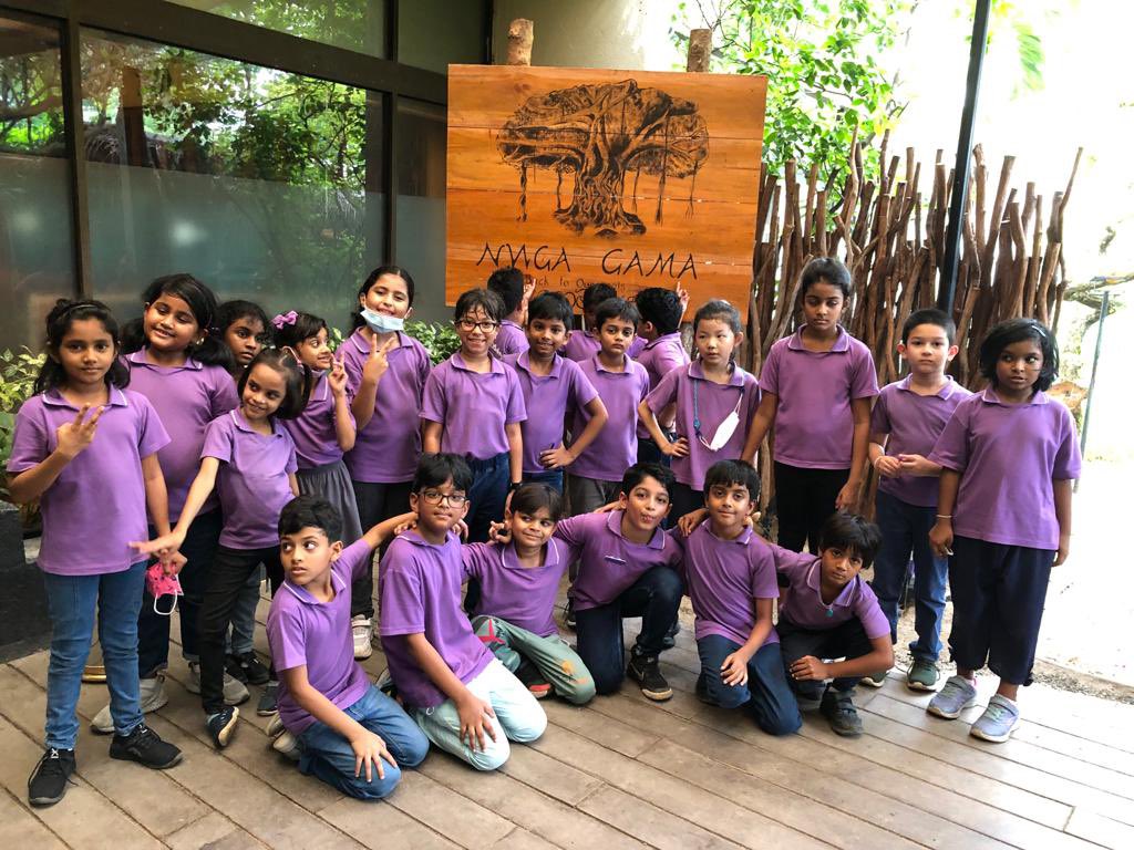 jsyear3's tweet photo. @jsyear3 
Year 3C having a village experience at Nuga Gama https://t.co/BYqxDzp6n2