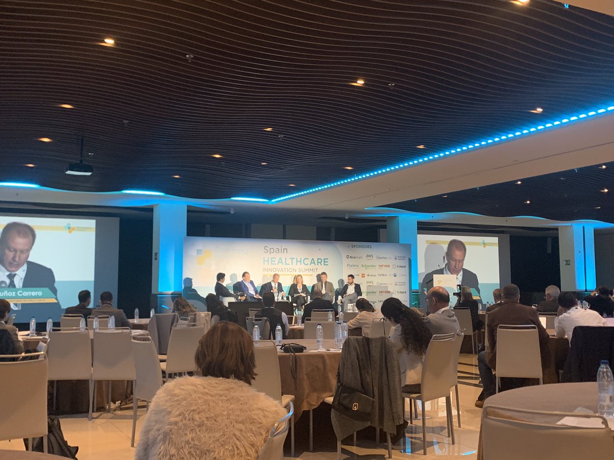 Today <a href="/TucuviCare/">Tucuvi</a>  is at  <a href="/BambergHealth/">Bamberg Health</a> Innovation Summit where different decision makers are talking about how the Spanish Healthcare System plan to face their HCPs shortage, data security, and waiting list between other challenges with AI &amp; tech