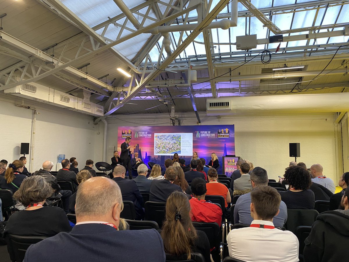 Cascade_Comms's tweet photo. Really good to hear from the Developers &amp; Architects Behind London’s Biggest Regeneration Projects. Particularly interesting that big regeneration projects are making leisure a key focal point in designing and delivering these projects #LondonBuildExpo2022 https://t.co/j2VL1m2ard