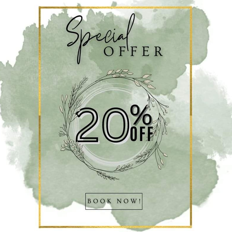 Hello Lovelies! ☺️
I have a Special offer for you!

If you book your appointment this year you can get 20% off of your purchase. 
Don't miss this chance! 

Booking available now! 🖤

#makupartist #mobilemakeupartist #bournemouth #poole #Christchurch