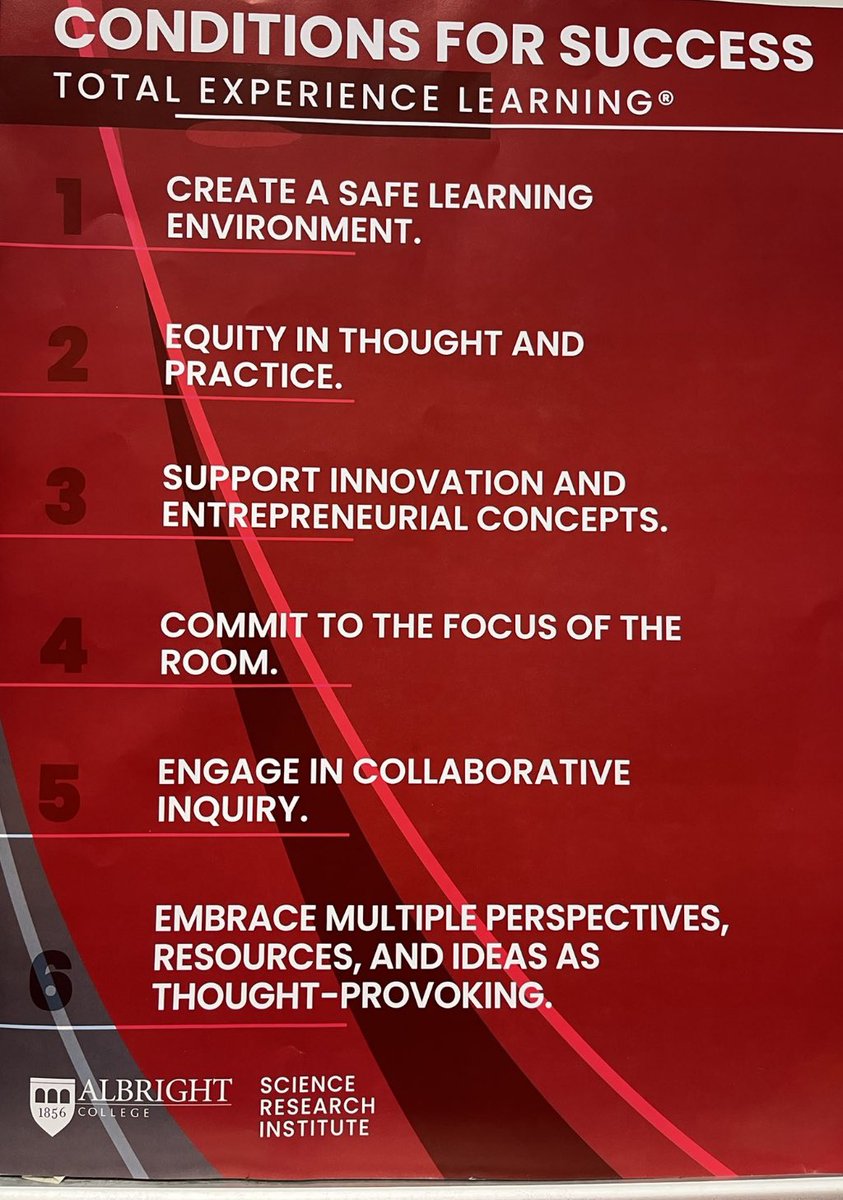 What a great day of learning we had at <a href="/GovMifflinSD/">Governor Mifflin</a>! LOVE the posters <a href="/LisaHessASup/">Lisa Templin Hess, Ed.D. 💫</a> created to spread the word to colleagues to join the next cohort! #TEL #Mifflinsd @AlbrightSRI @AlbrightCollege <a href="/albright_sps/">Albright College's School of Professional Studies</a>