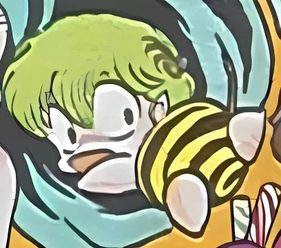 うーむ・・うる星やつらのテンちゃんも、えらい絵柄が変わったな・・。一枚目 連載中期二枚目 らんま初期三枚目 現在 MAO中期 
