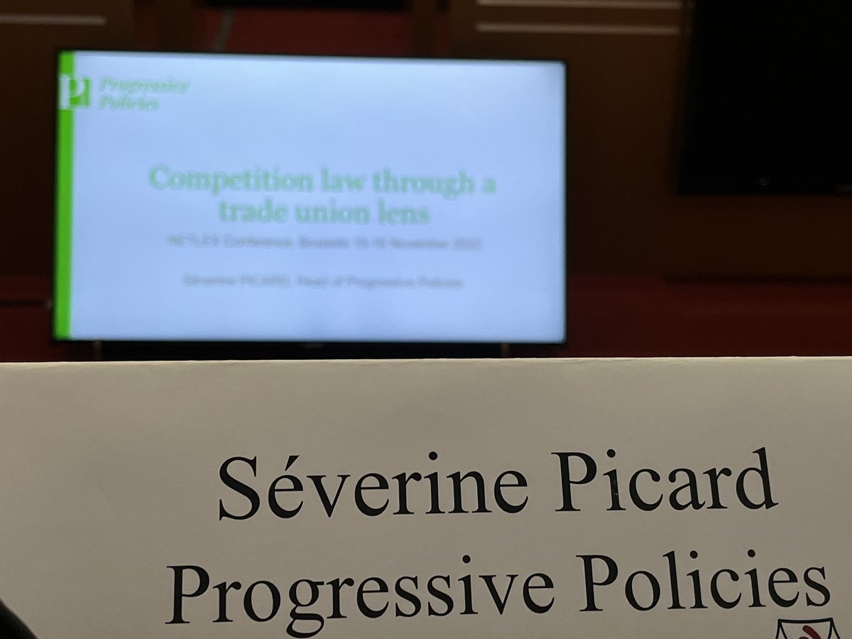Sevrine_Picard's tweet image. Whilst corporate power is on the increase, workers struggle to bargain for more. Today, I’m discussing with union lawyers employment and competition tests @etuc_ces @IsaSchoemann @JoakimSmedman #netlex
