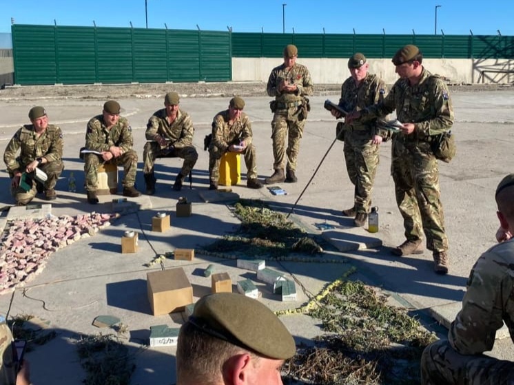 Planning and rehearsing the plan are key to the success of anything and everything we do in the Scots Guards C Company, in Gibraltar, plan, brief and rehearse multiple times, in both night and day, in order to ensure success. For opportunities like this...Join the Scots Guards