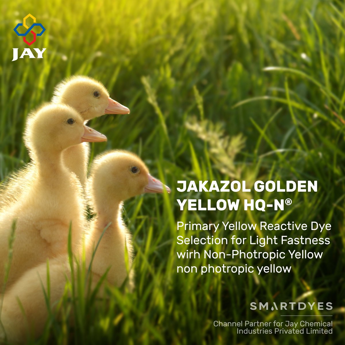 smartdyes's tweet photo. High Quality non-photropic yellow for the problematic shade areas by fulfilling a high light and persperation light fastness besides high chlorine fastness and BPO.

bluesign®️ approved
ZDHC Level 3 approved
GOTS approved

#smartdyes #sustainablesolutions #zdhc #reactivedyes https://t.co/iFcF5J7R7Z