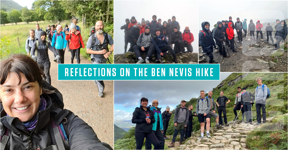 As part of @SFE_tweets_ Young Professionals' series of blogs, one of @Capco's Consultants, reflects on the Ben Nevis hike Capco Scotland team completed in aid of Scotland's national mental health charity, @SAMHtweets. okt.to/siDBoN #mentalwellbeing #powerofcommunity