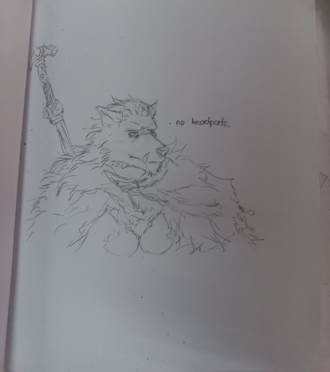 ShibzirooAlt's tweet photo. Blaidd sketch https://t.co/DKnRRiHAjD