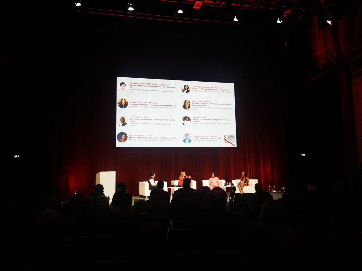 RBI_Justice's tweet image. Inspiring to be at 8th World Congress Against the Death Penalty so many amazing abolition allies!

Come and say hi! #deathpenalty #BizVsDP