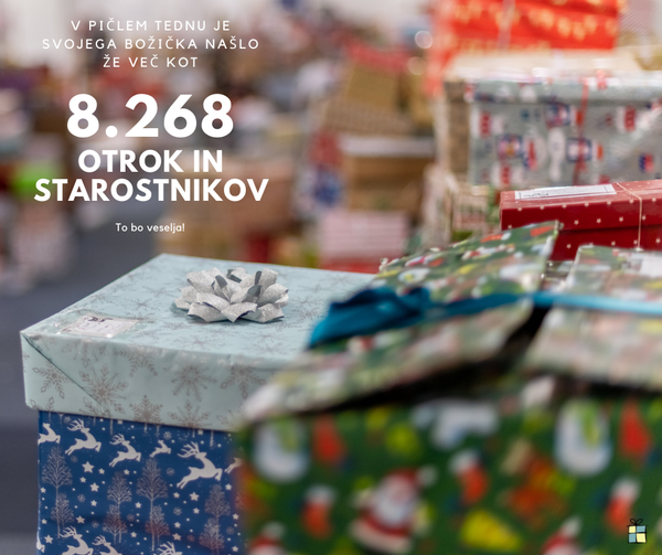 bozicekzaendan's tweet photo. Juuuhuuuu, več kot 8.000 otrok in starostnikov je že našlo svojega Božička. Seznam bomo v naslednjih dneh še posodobili! Akcijaaaaa! https://t.co/mlMboDxNSB