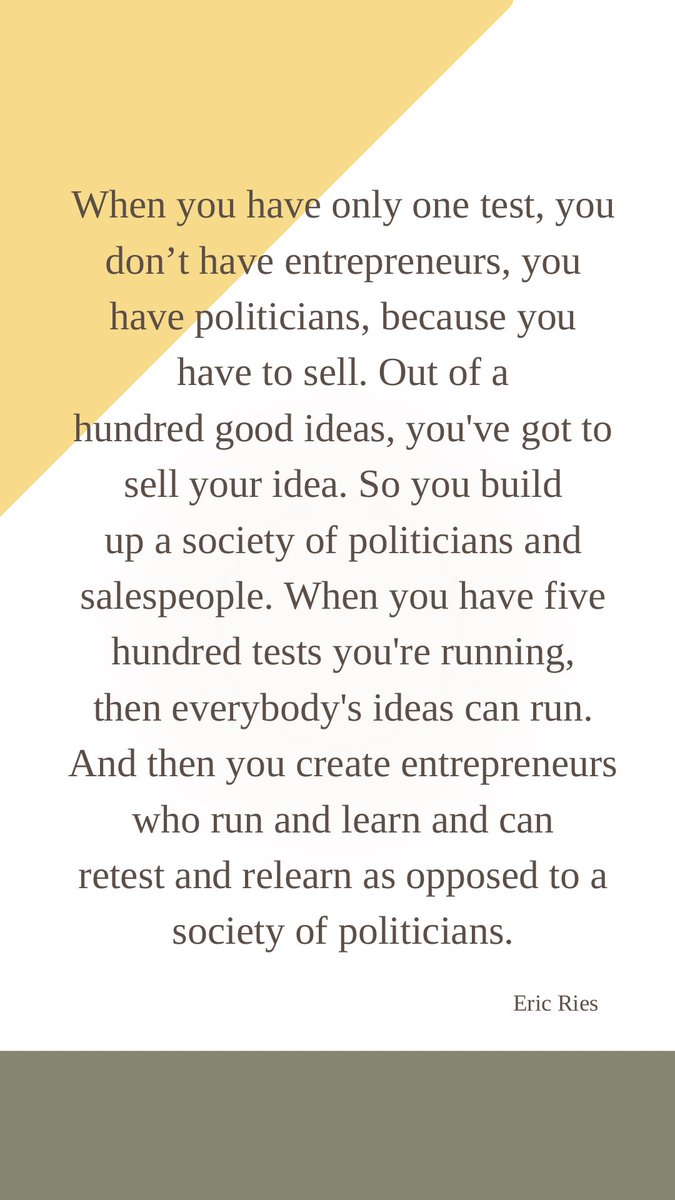 Coco_C22's tweet image. Inspiration of the day from @ericries