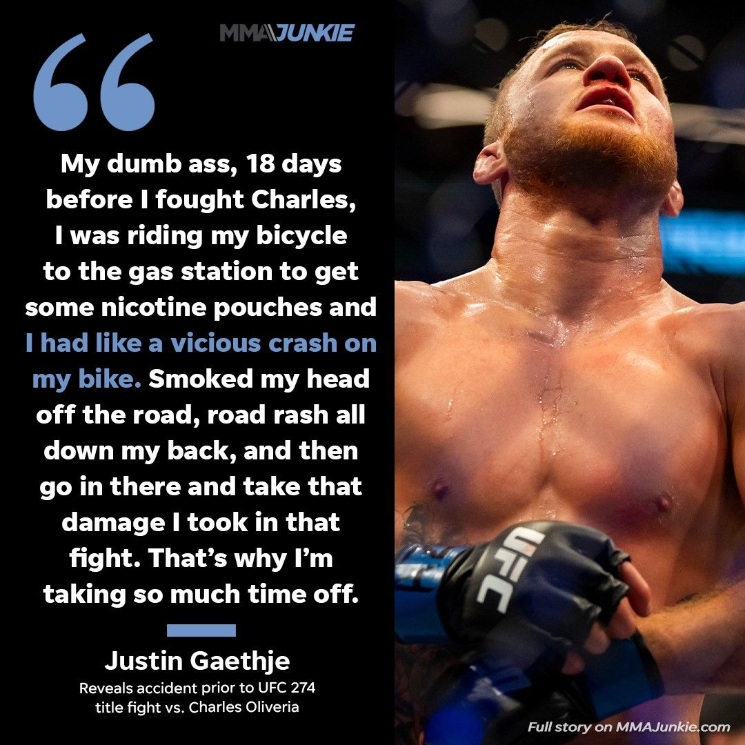 pablito on Twitter: "Gaethje on them zyns"