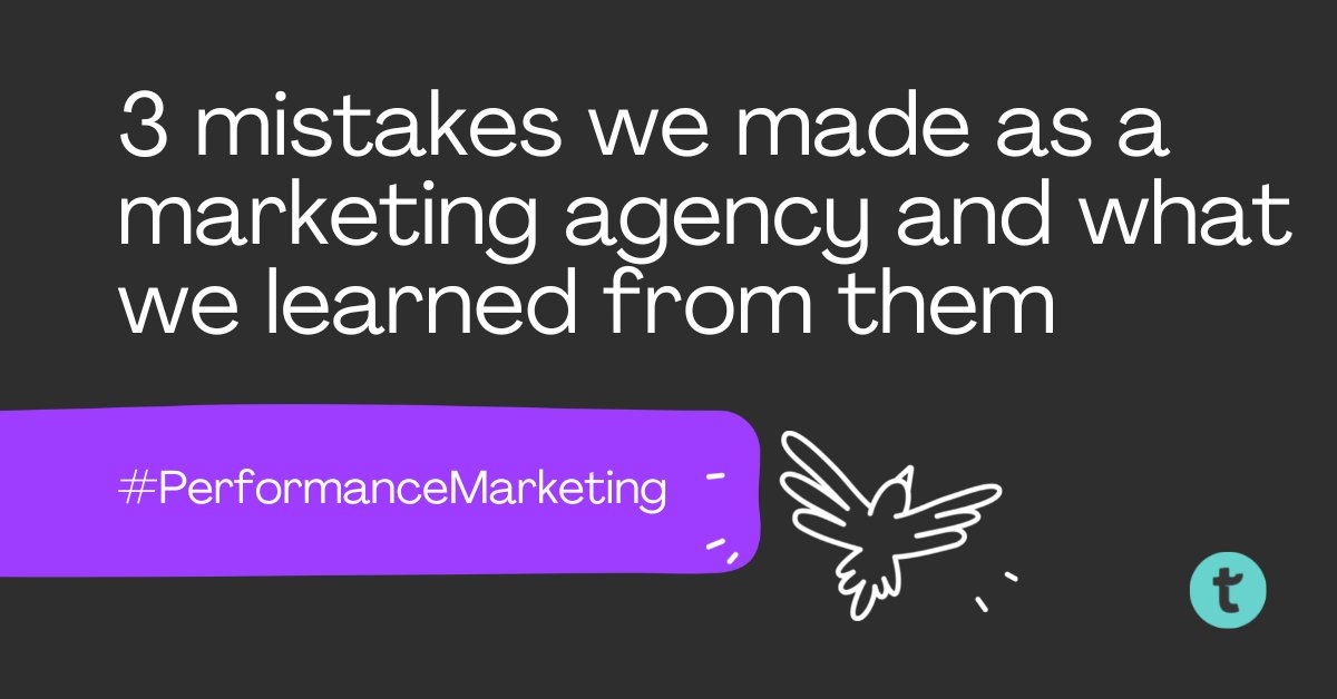 #Failure is a natural part of doing business.

But not that many are as proud of their mistakes as we are – which is why we decided to openly admit the biggest mistakes we did in the past few years, and what you can learn from our #marketing blunders.

topflightagency.com/3-mistakes-we-…