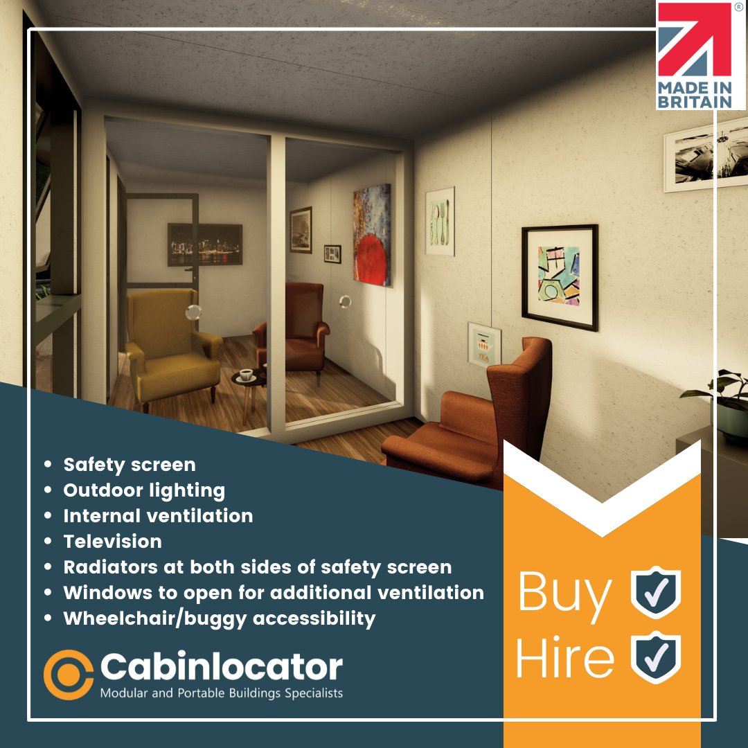 The winter months are long, and can feel lonely. 

At Cabinlocator, our team designed a range of portable buildings that would suit a care home environment and allow families to meet during the height of the pandemic.

Read more here:
cabinlocator.co.uk/2021/12/15/car…