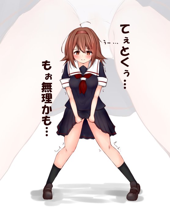 がまんつゆさん #艦これ #白露(艦隊これくしょん) https://t.co/UPJ8cLkmPd 